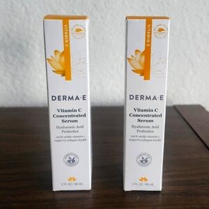 (2 bottles) NEW IN BOX Derma E Vitamin C Concentrated Antioxidant Serum